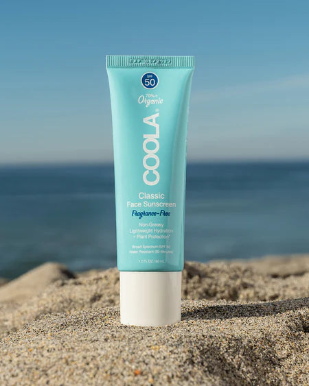 COOLA CLASSIC FACE SUNSCREEN - SPF50 (UNSCENTED)