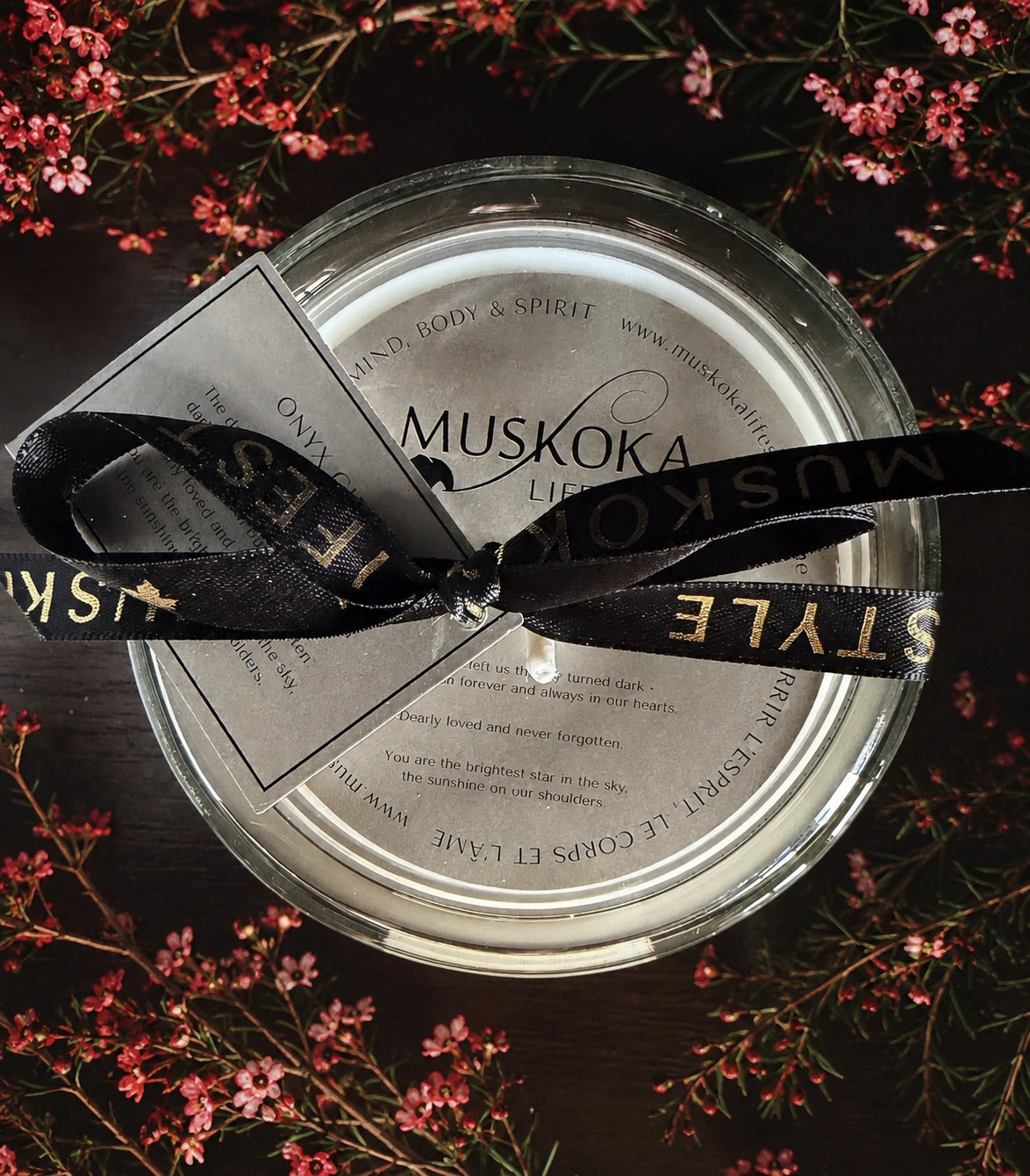 ONYX CIELO CANDLE