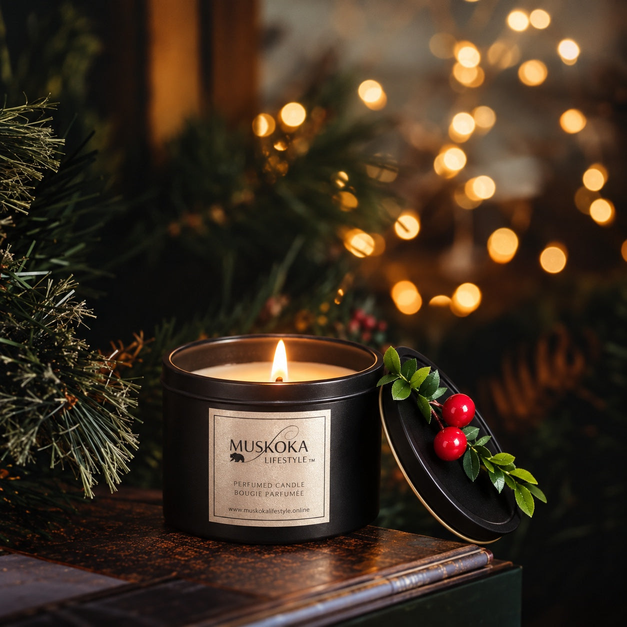 SUGARPLUM FAIRY CANDLE IN TRAVEL TIN