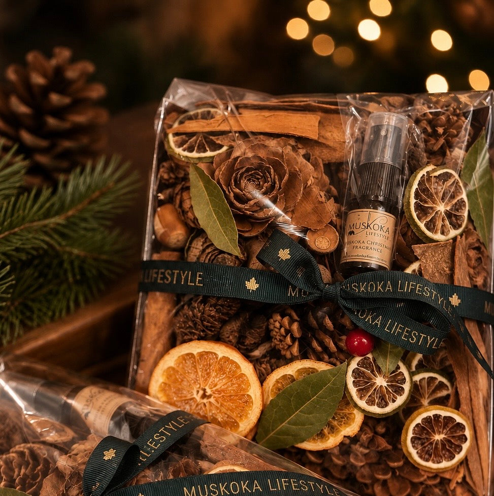 WOODLAND POT POURRI (with “Muskoka Christmas” Ambient Mist)