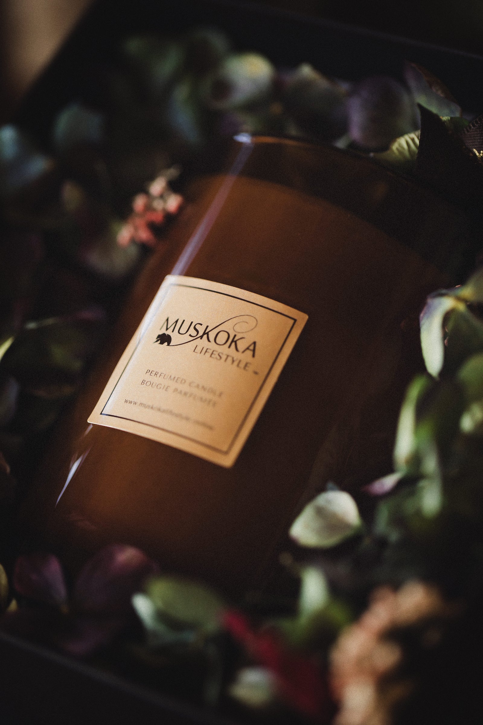 BEAR HUG CANDLE IN GIFT BOX (with Everlasts)
