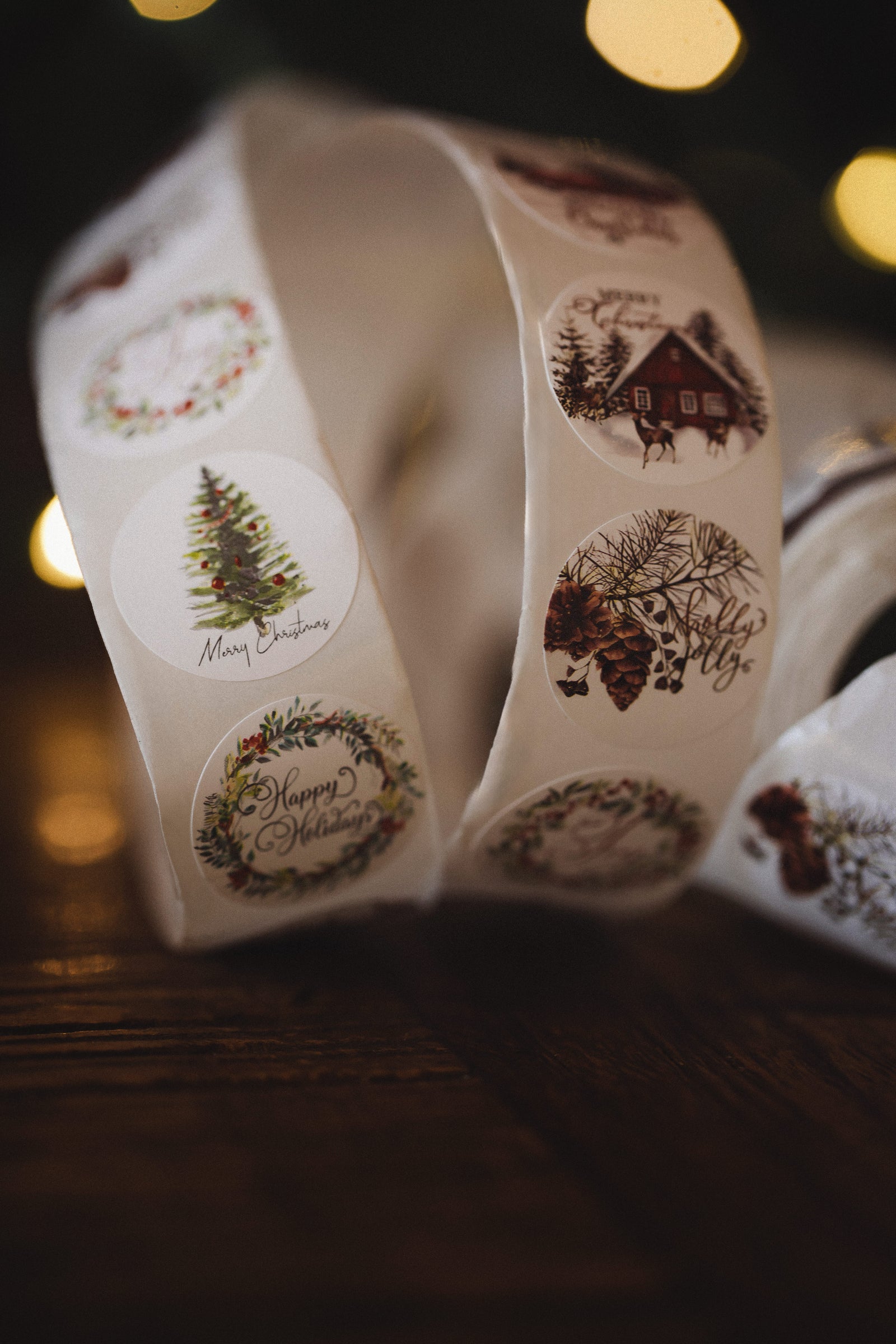 MUSKOKA CHRISTMAS STICKER ROLLS