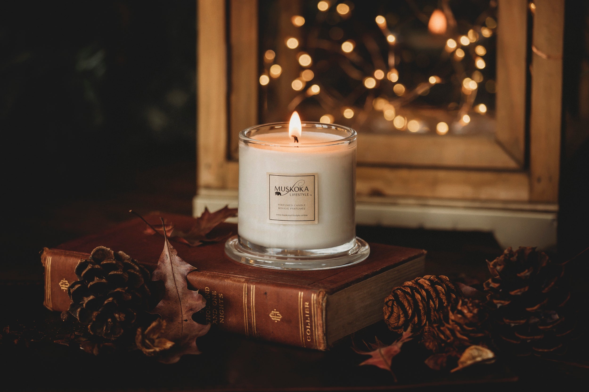 LEGENDS OF THE FALL CLOCHE CANDLES