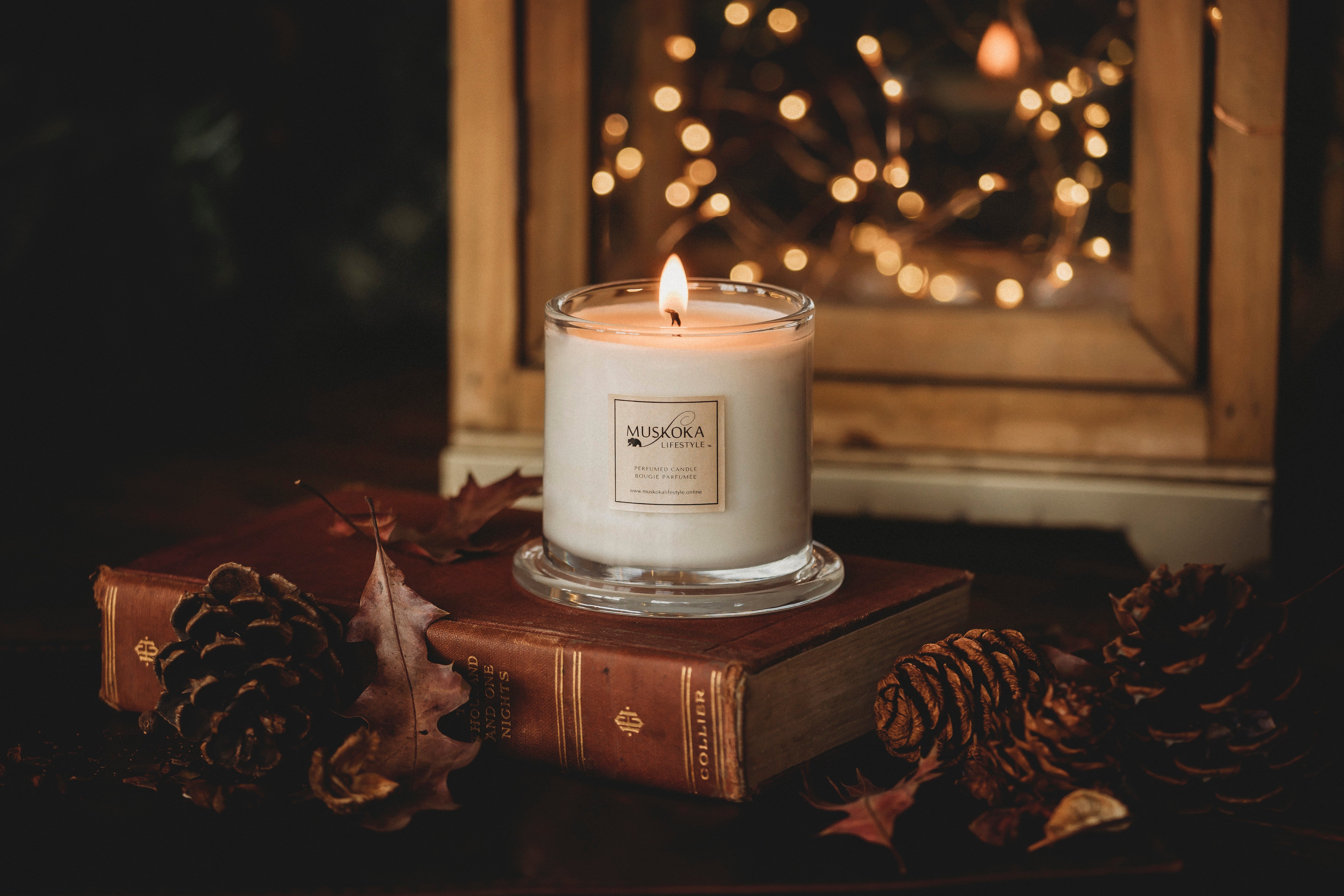 LEGENDS OF THE FALL CLOCHE CANDLES