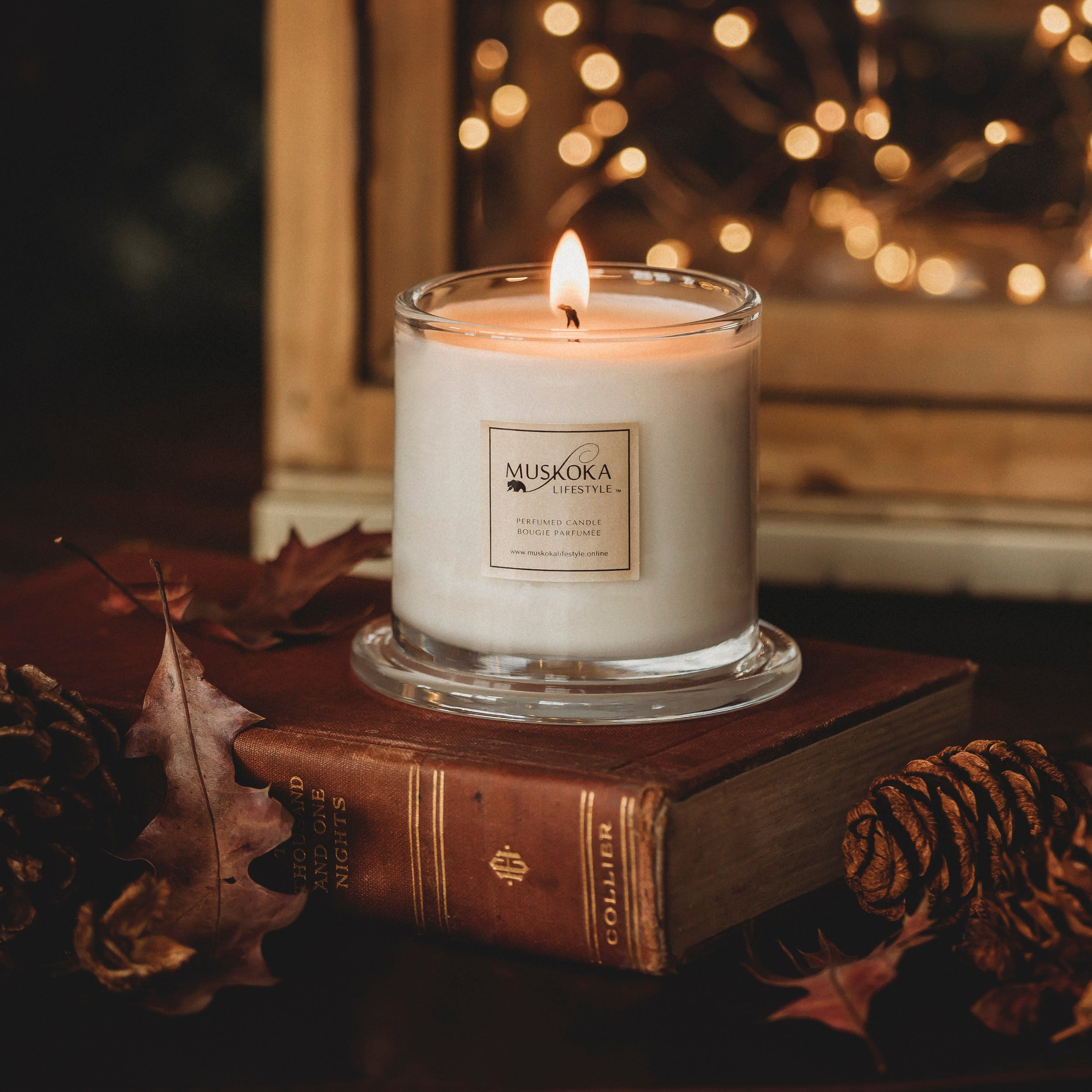 LEGENDS OF THE FALL CLOCHE CANDLES