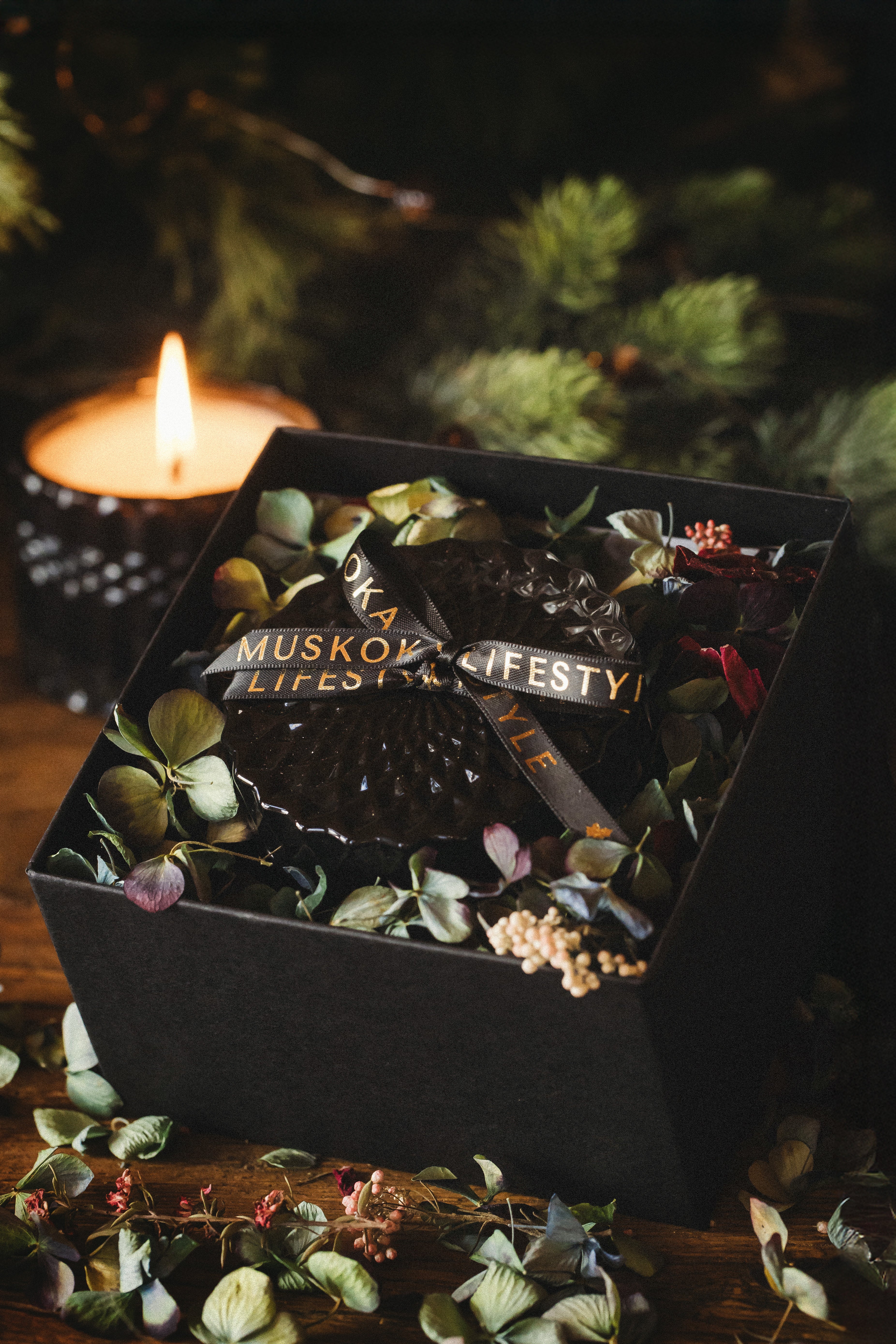 ONYX CIELO CANDLE IN GIFT BOX (with Everlasts)