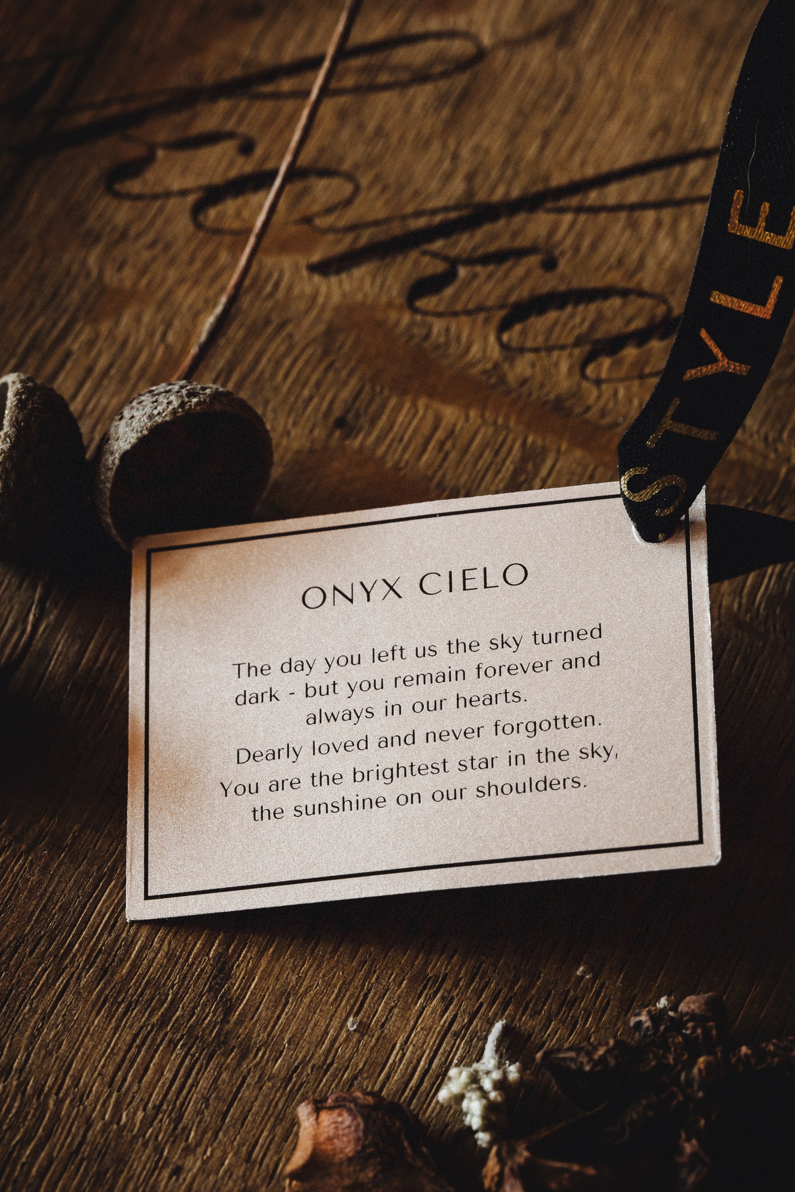 ONYX CIELO AMBIENT REED DIFFUSER