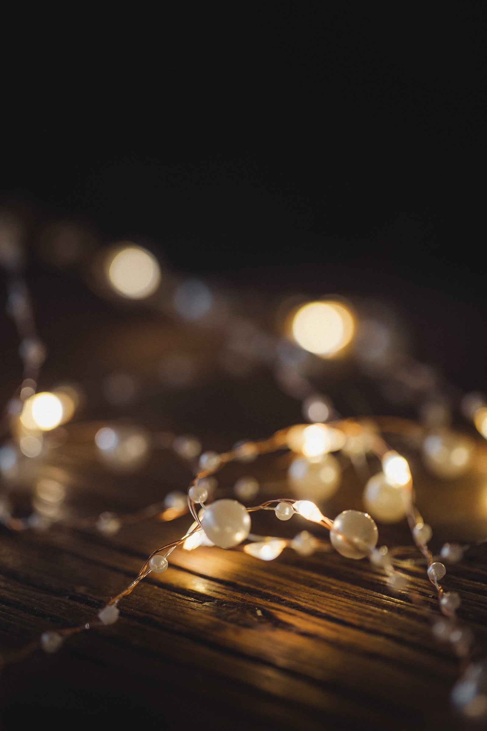 PEARL & COPPER SEED LIGHTS