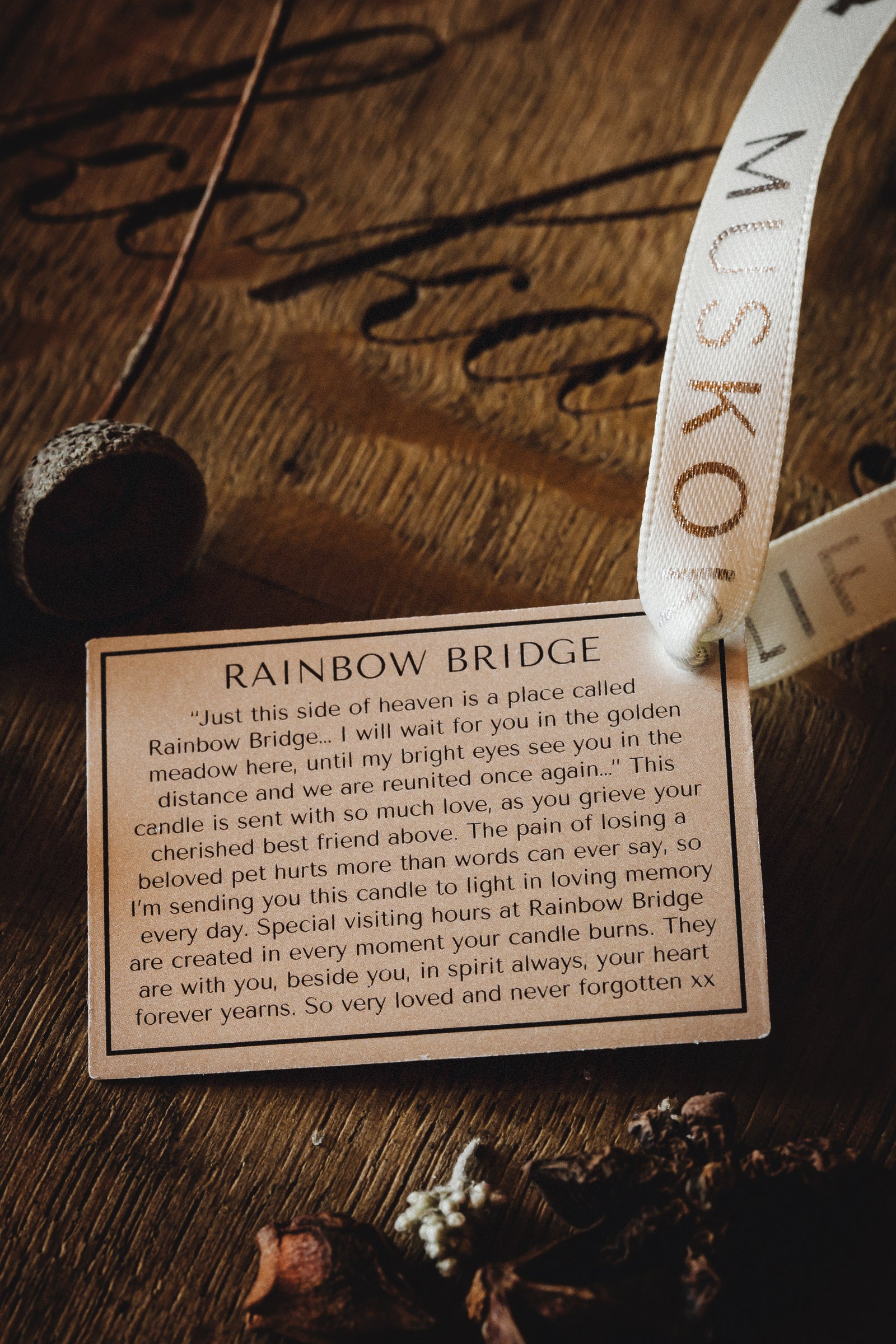 RAINBOW BRIDGE CANDLE