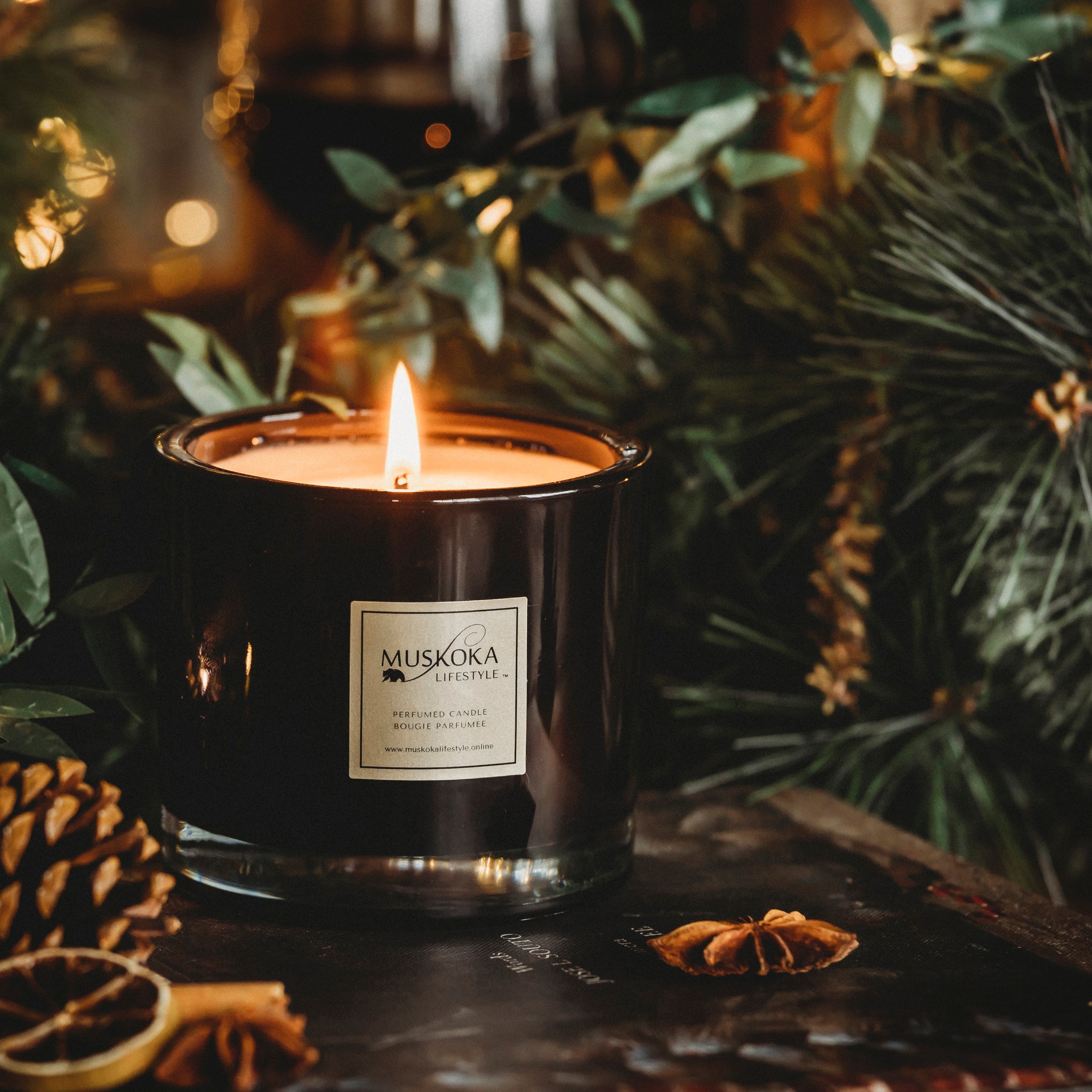 WHISKEY, WOODSMOKE & LEATHER CANDLE